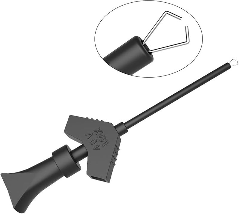 Green IC Test Hook Clip Grabber Probe For Jumper Accessory Analyzers And Circuit Tester - Image 2